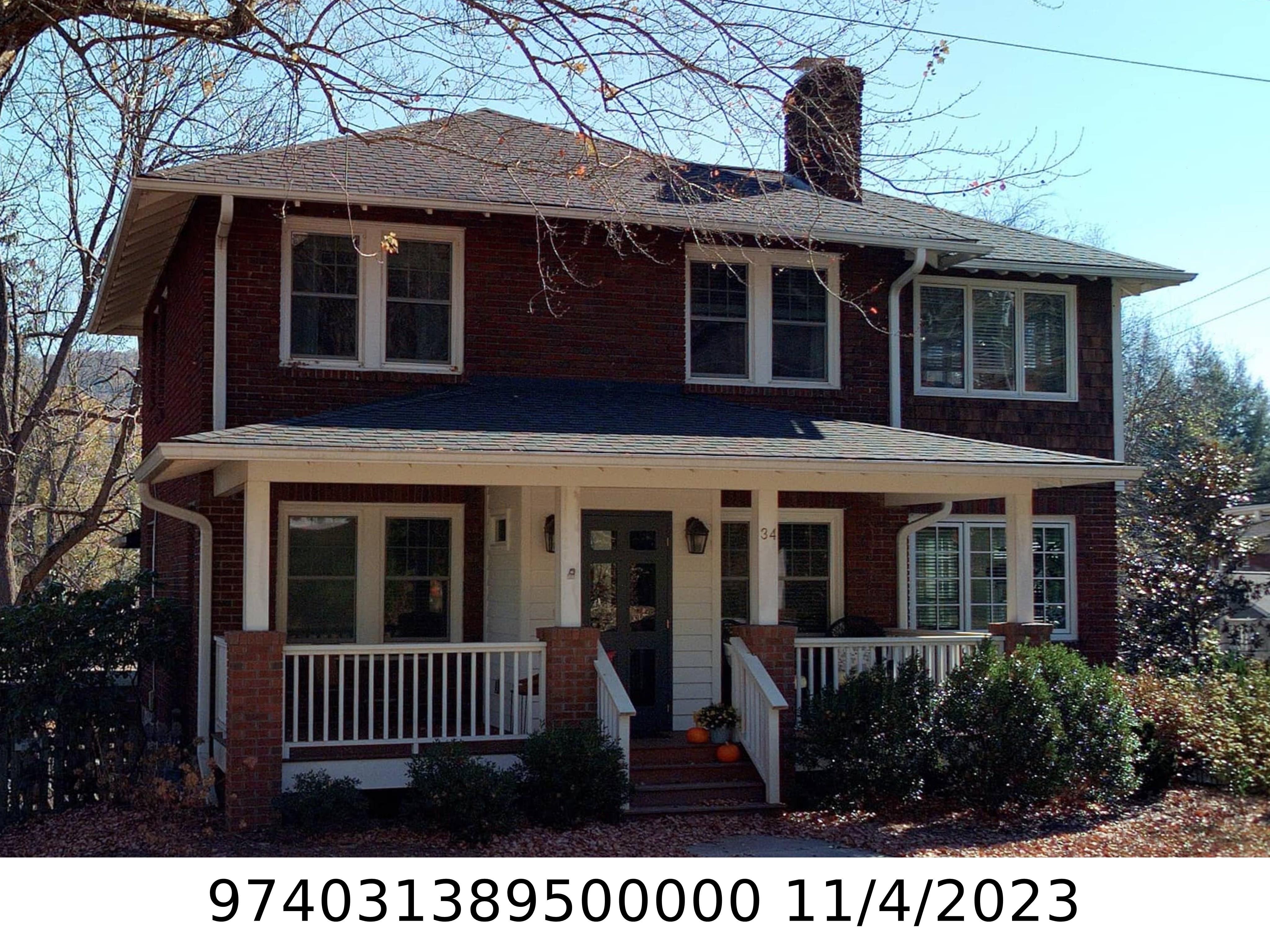 A picture of the property located at 34 MOUNT VERNON CIR, ASHEVILLE NC 28804.