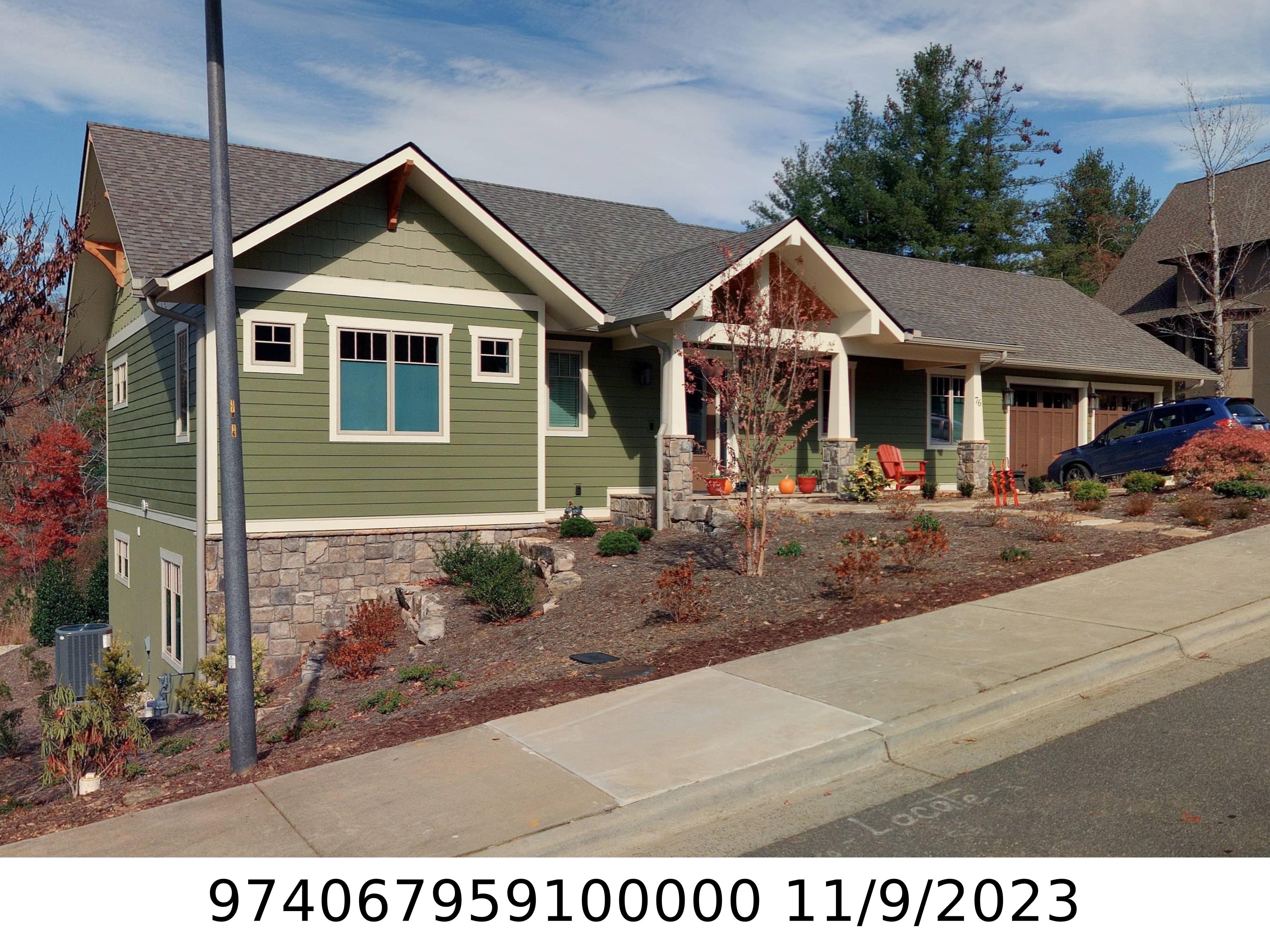 A picture of the property located at 76 FRENCH WILLOW DR, ASHEVILLE NC 28804.