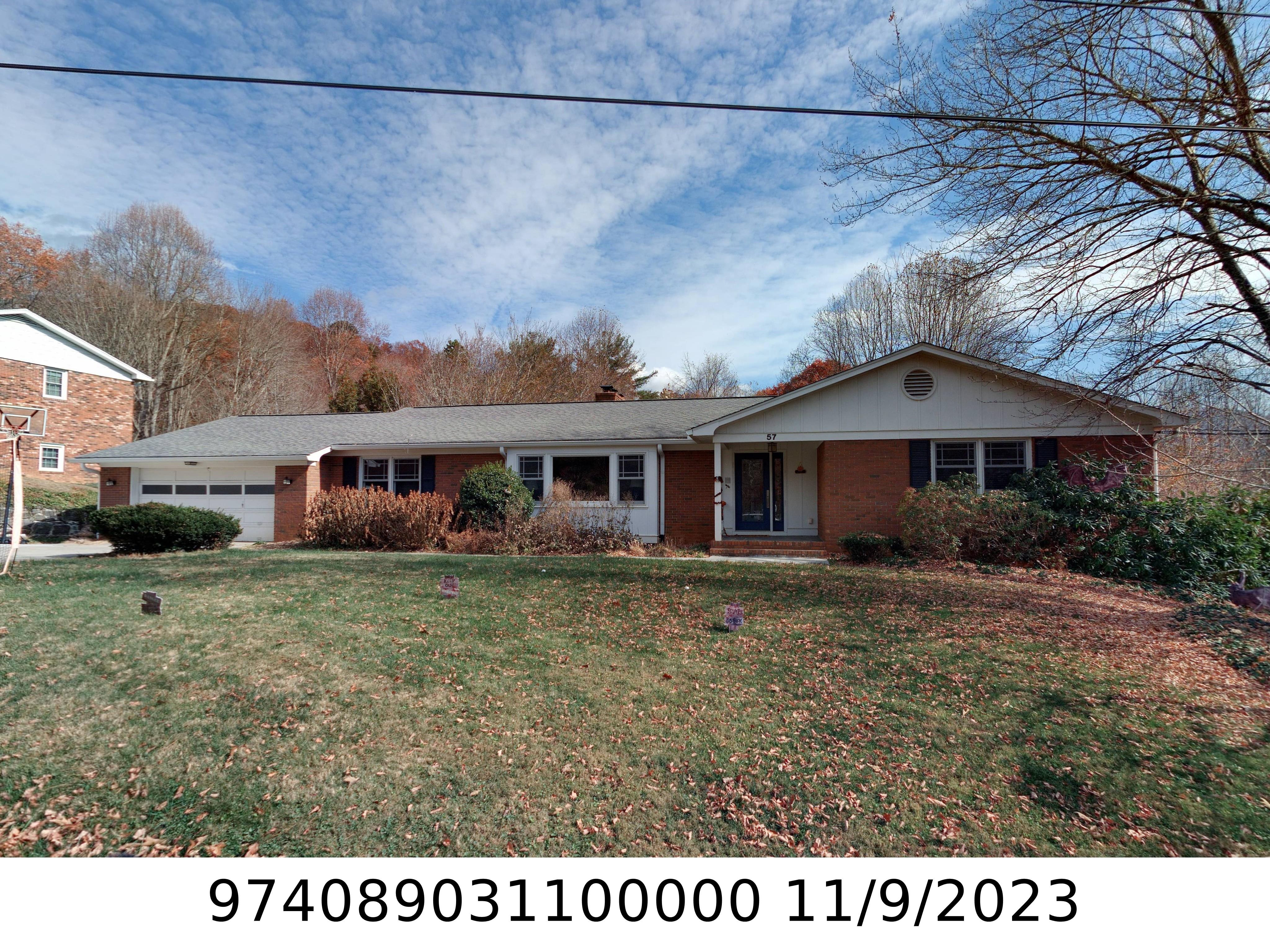 A picture of the property located at 57 CRABAPPLE LN, ASHEVILLE NC 28804.