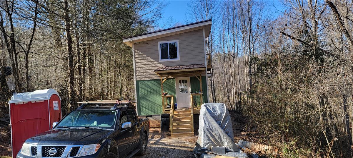 A picture of the property located at 119 WEAVER WOODS DR, WEAVERVILLE NC 28787.