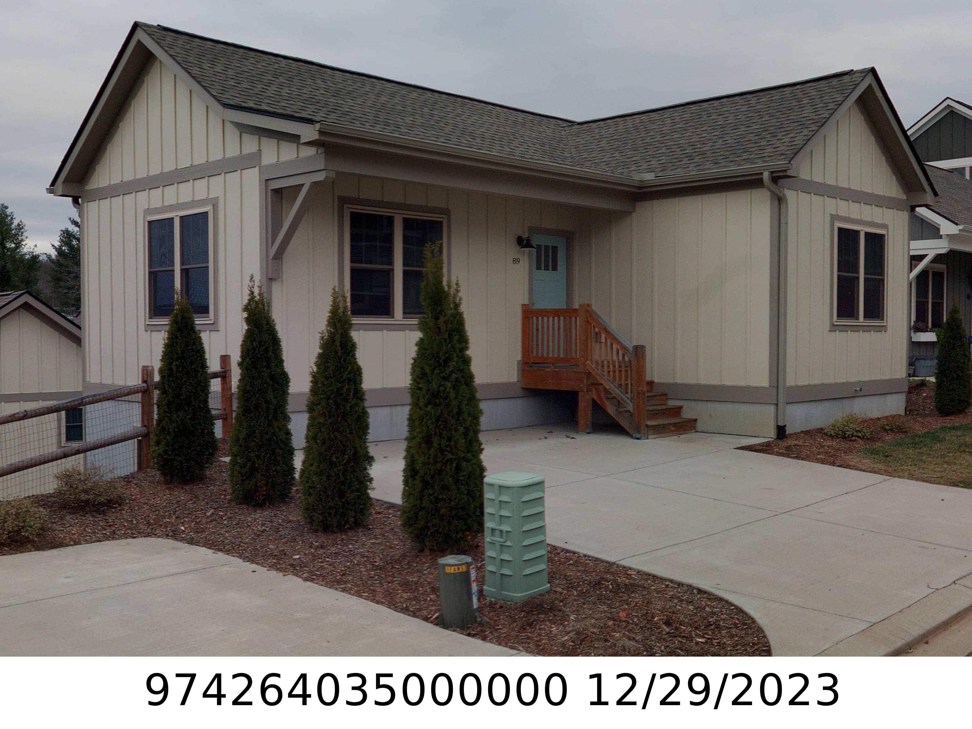 A picture of the property located at 89 WHEELER RD, WEAVERVILLE NC 28787.