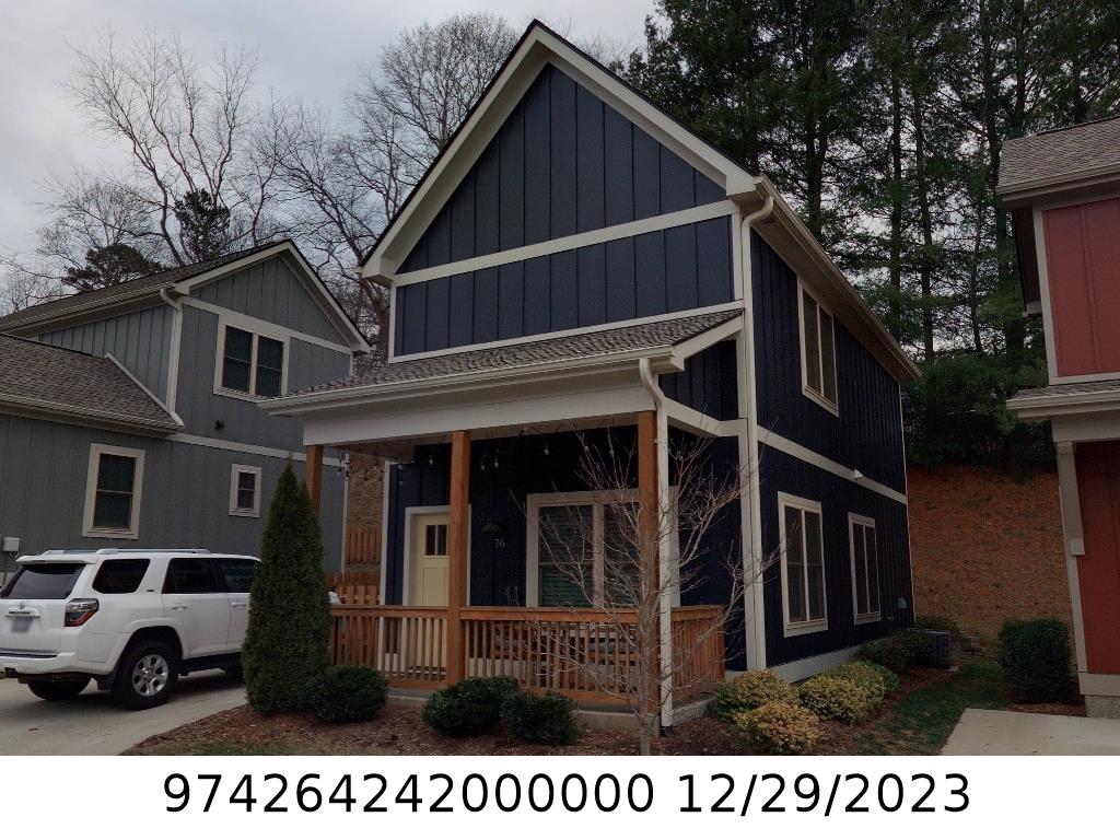A picture of the property located at 76 WHEELER RD, WEAVERVILLE NC 28787.