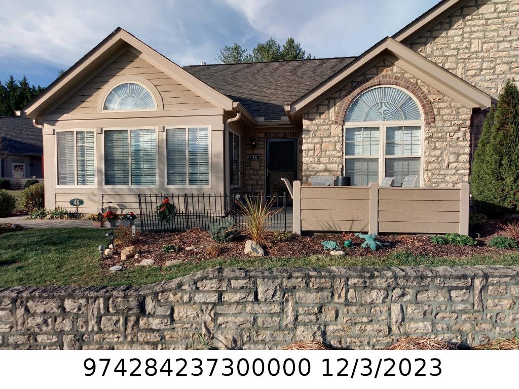 A picture of the property located at 46 MOUNTAIN MEADOW CIR, WEAVERVILLE NC 28787.