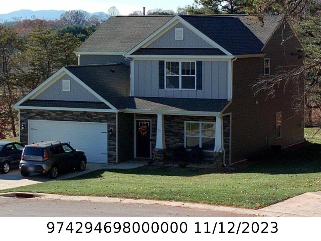 A picture of the property located at 132 AMBLERS KNOLL RD, WEAVERVILLE NC 28787.