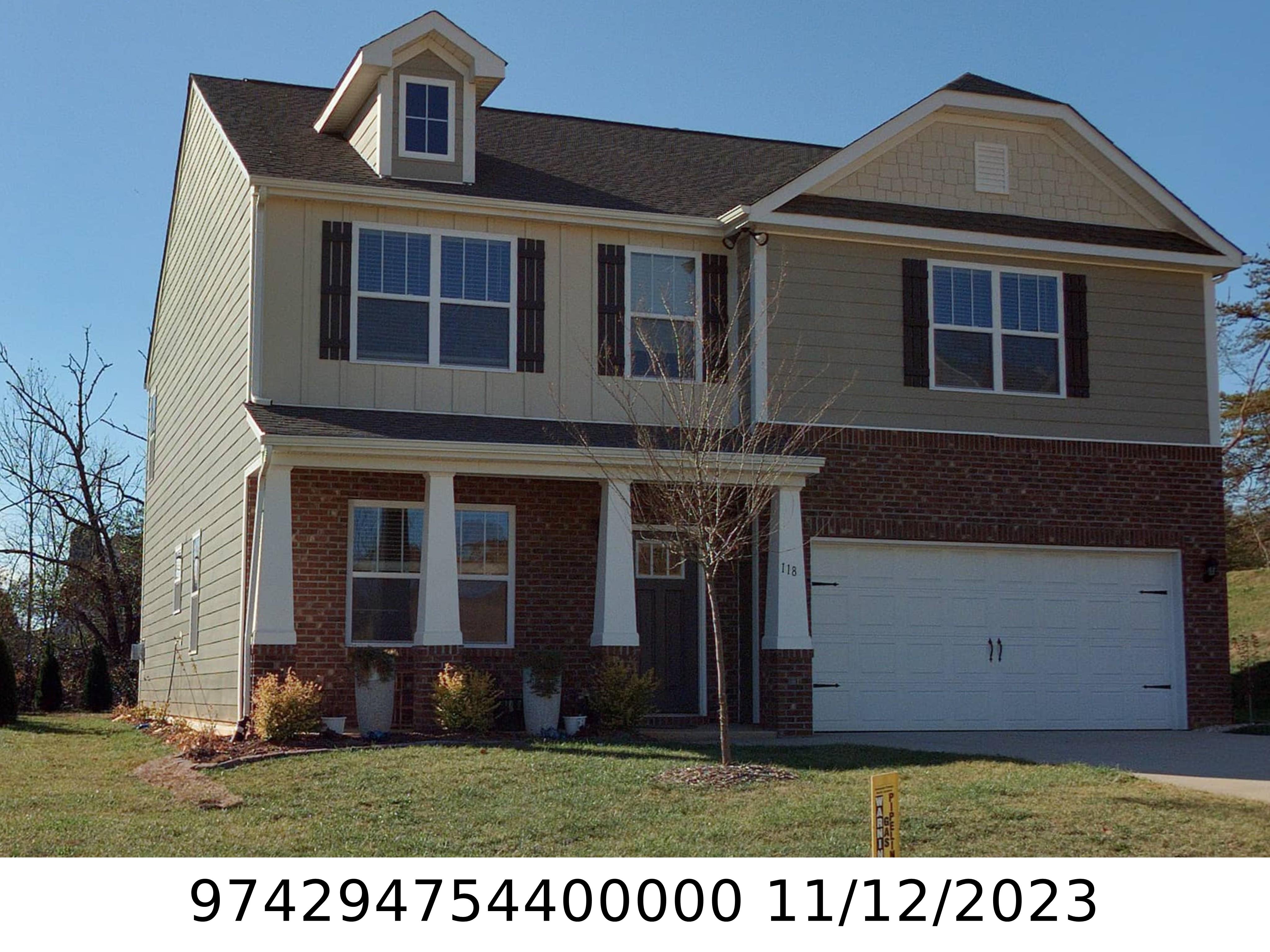 A picture of the property located at 118 AMBLERS KNOLL RD, WEAVERVILLE NC 28787.