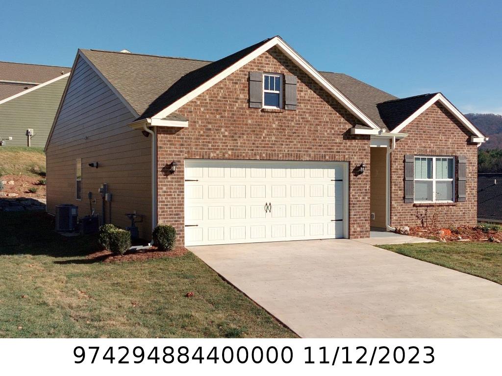 A picture of the property located at 133 AMBLERS KNOLL RD, WEAVERVILLE NC 28787.