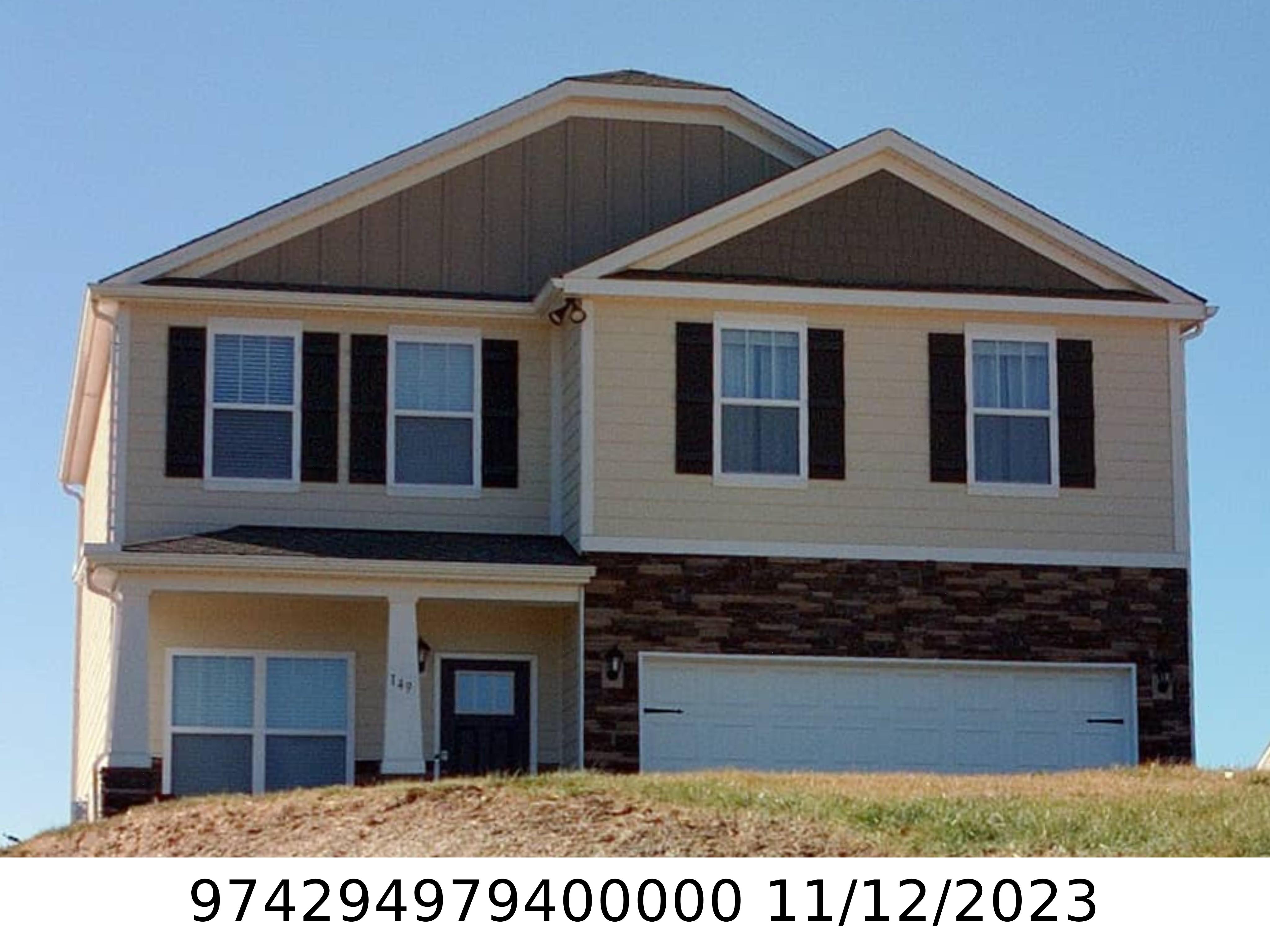 A picture of the property located at 149 AMBLERS KNOLL RD, WEAVERVILLE NC 28787.