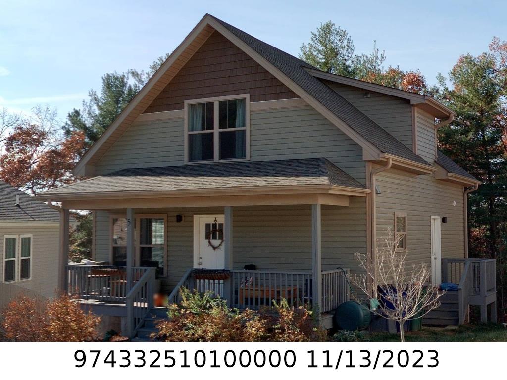 A picture of the property located at 5 DECLAN DR, WEAVERVILLE NC 28787.