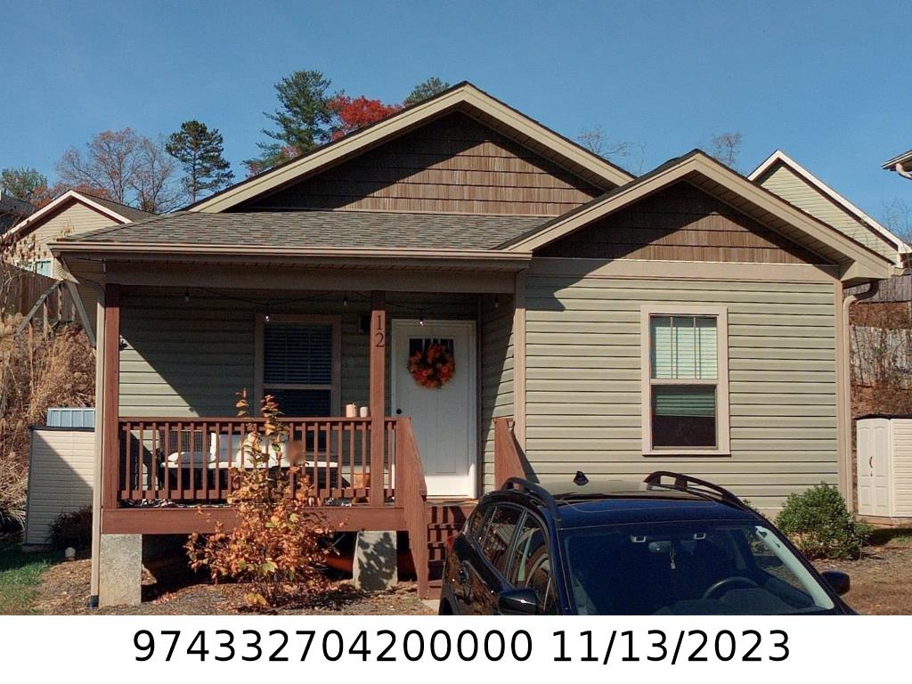A picture of the property located at 12 LILLIE FARM LN, WEAVERVILLE NC 28787.