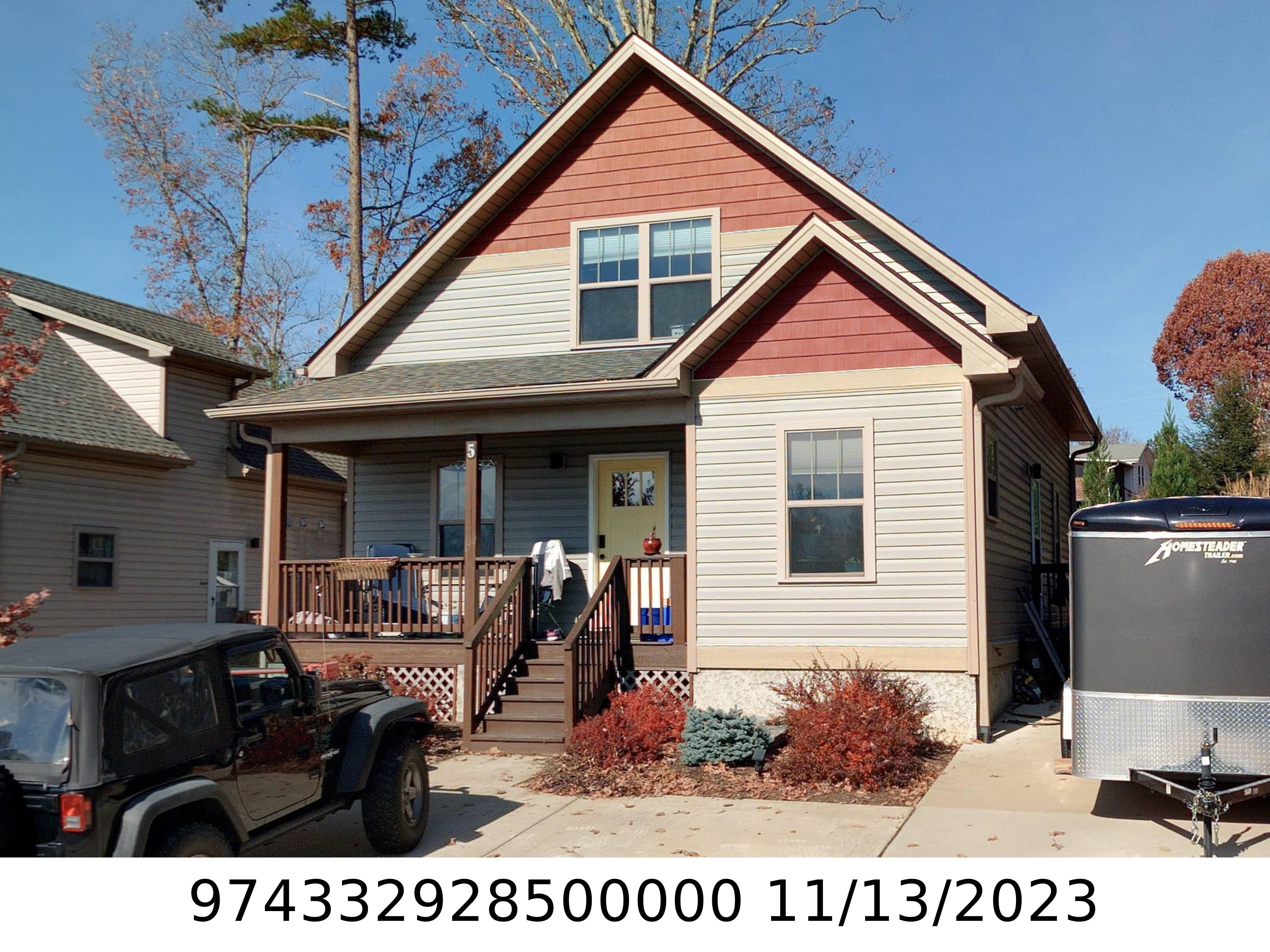 A picture of the property located at 5 YARROW MEADOW RD, WEAVERVILLE NC 28787.
