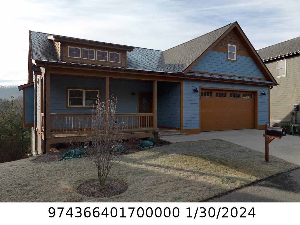 A picture of the property located at 38 SCENIC MOUNTAIN DR, WEAVERVILLE NC 28787.