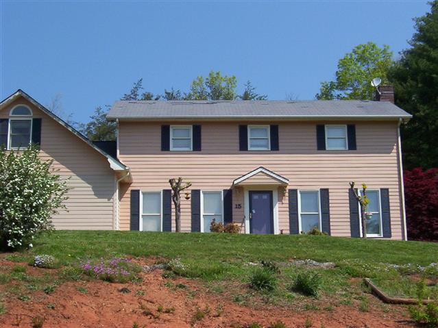 A picture of the property located at 15 HAMPTON LN, WEAVERVILLE NC 28787.