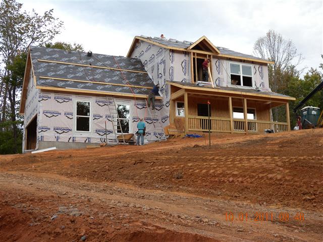 A picture of the property located at 43 HEATHER MIST DR, WEAVERVILLE NC 28787.