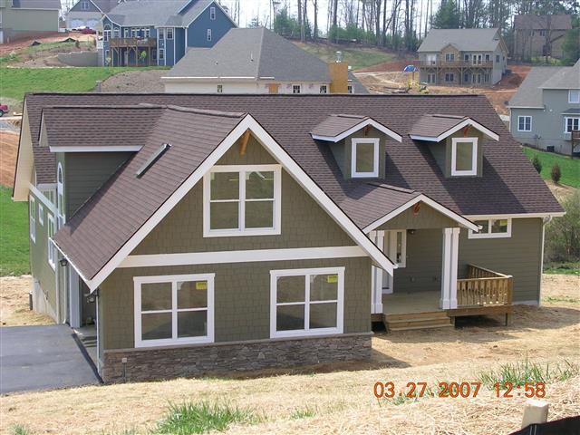 A picture of the property located at 17 WOODS CROSSING WAY, WEAVERVILLE NC 28787.