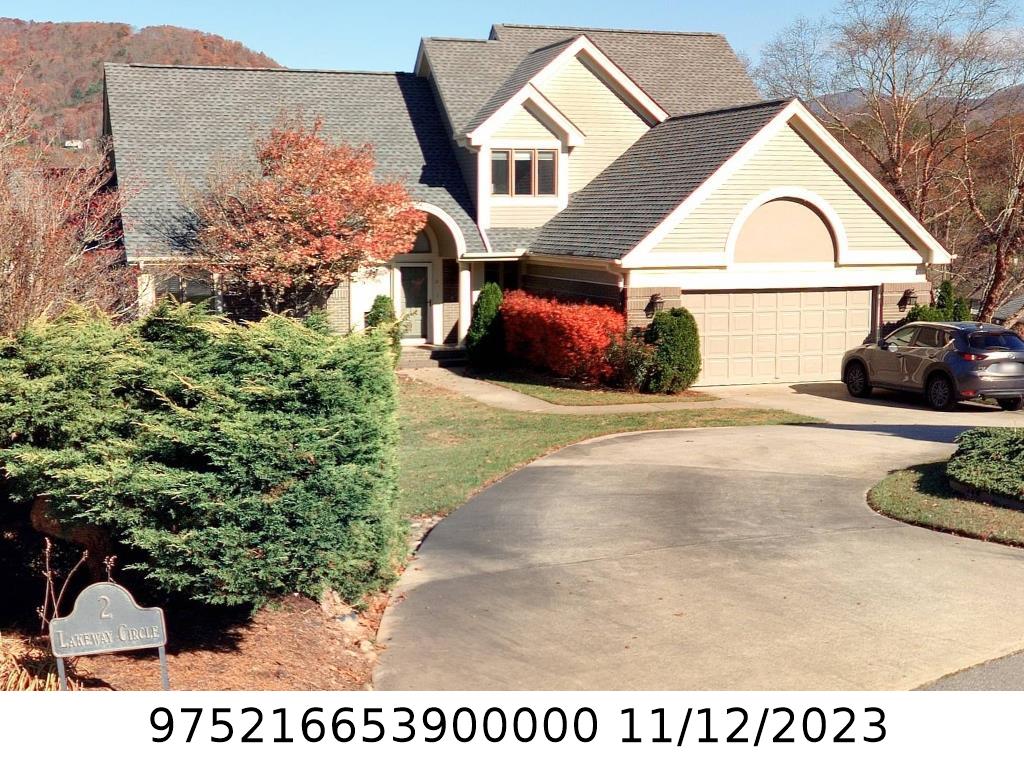 A picture of the property located at 2 LAKEWAY CIR, WEAVERVILLE NC 28787.