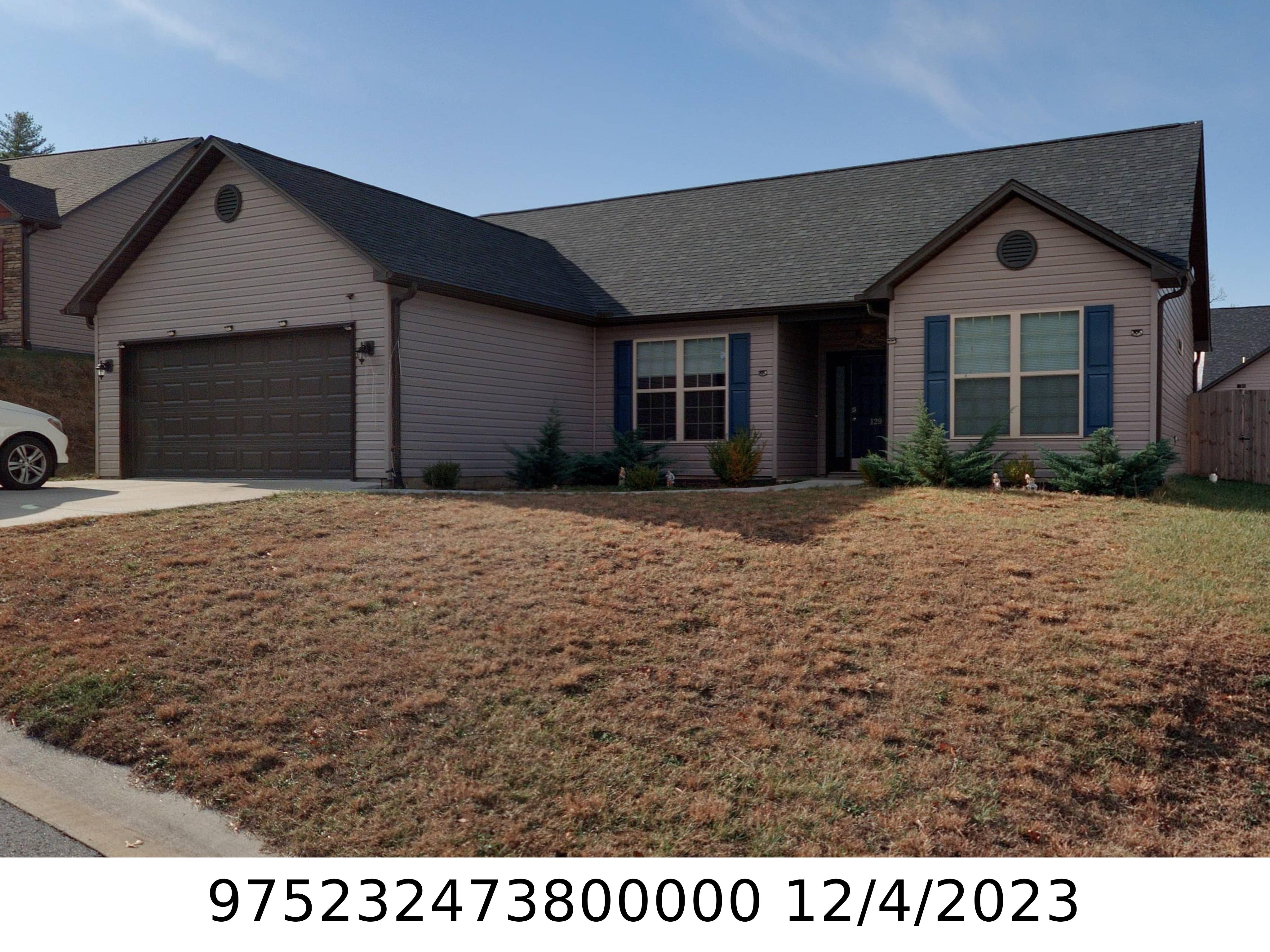 A picture of the property located at 129 WATER LEAF DR, WEAVERVILLE NC 28787.