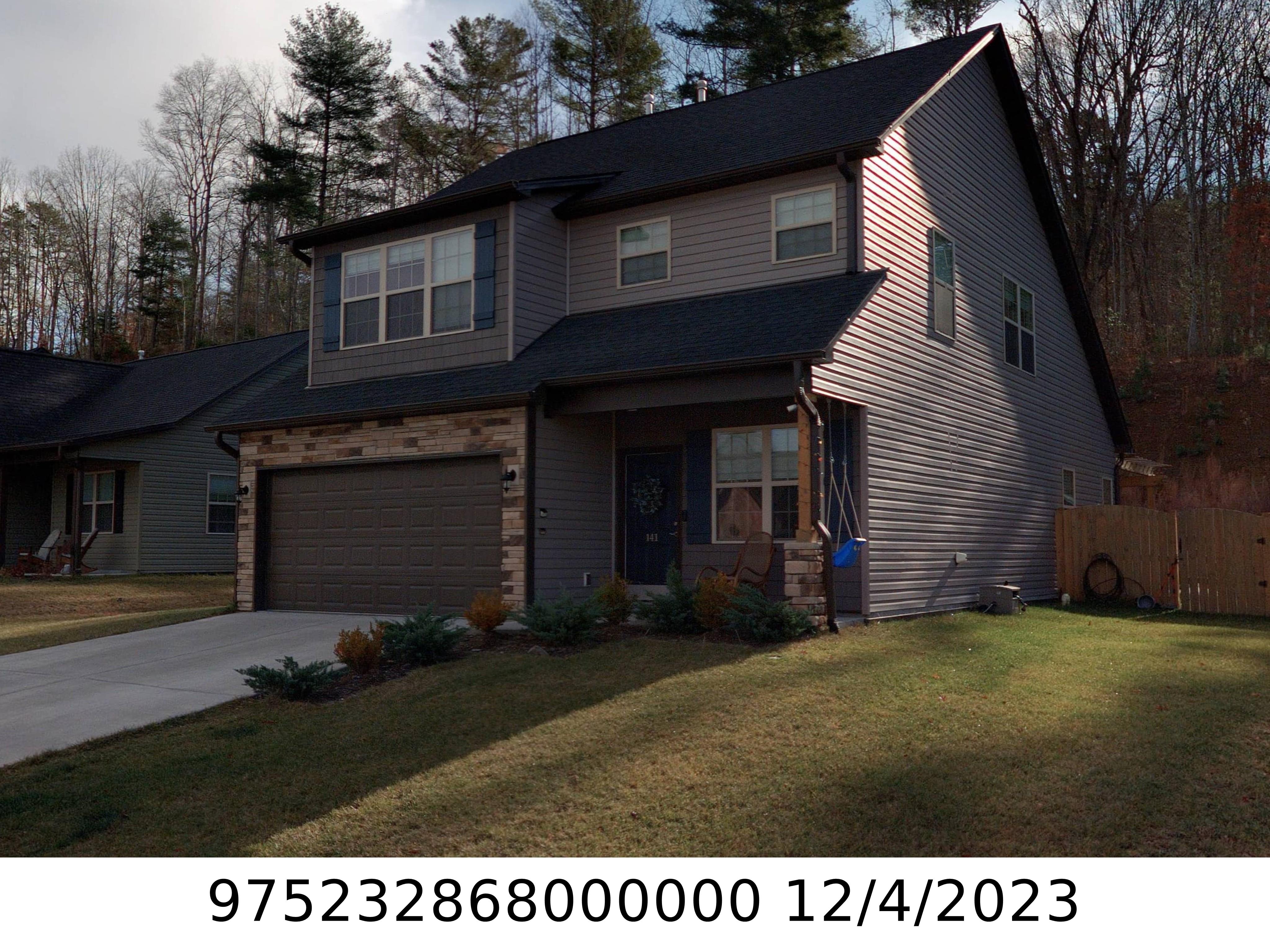 A picture of the property located at 141 WATER LEAF DR, WEAVERVILLE NC 28787.