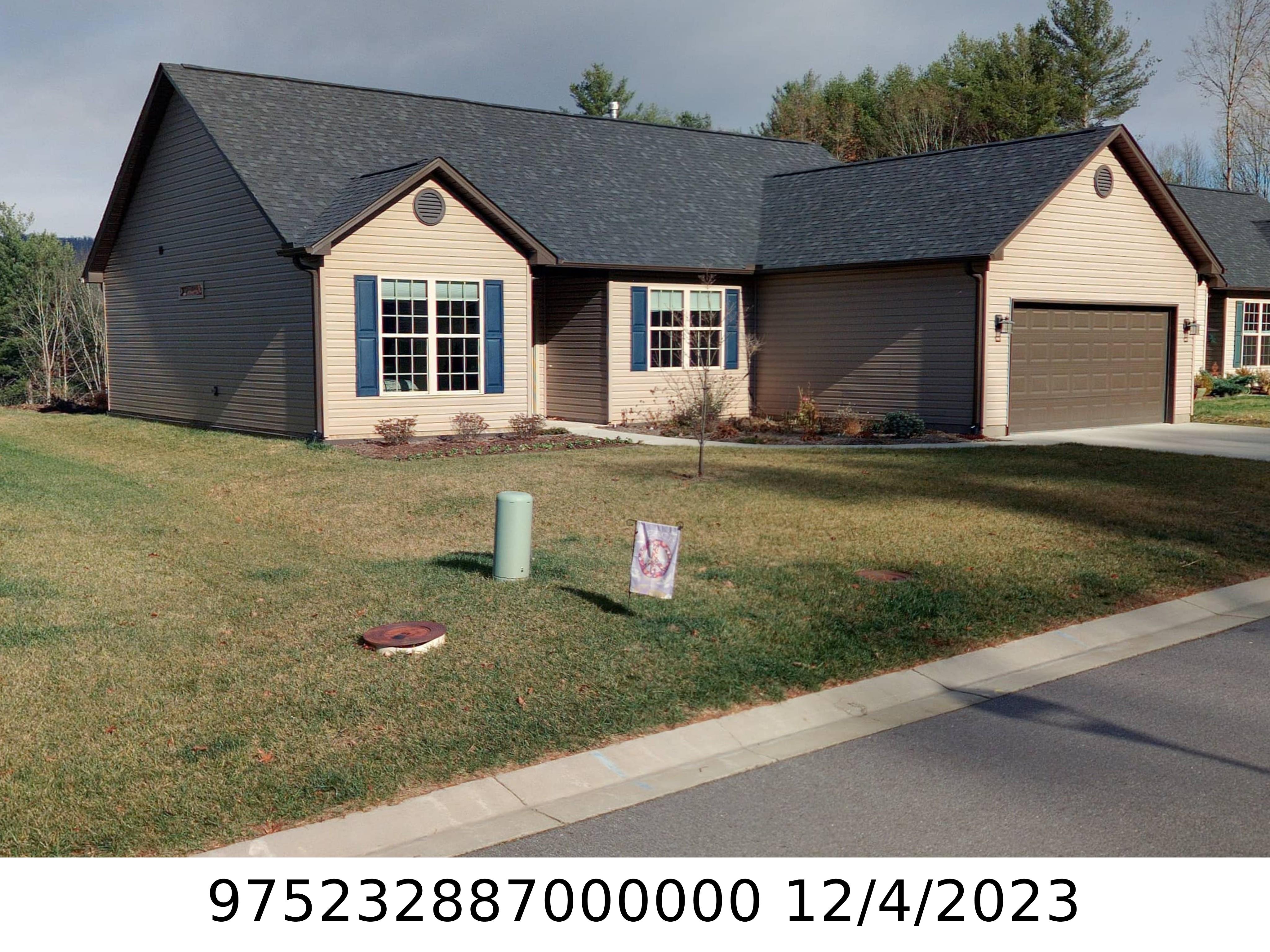 A picture of the property located at 142 WATER LEAF DR, WEAVERVILLE NC 28787.