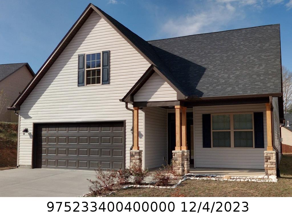 A picture of the property located at 123 WATER LEAF DR, WEAVERVILLE NC 28787.