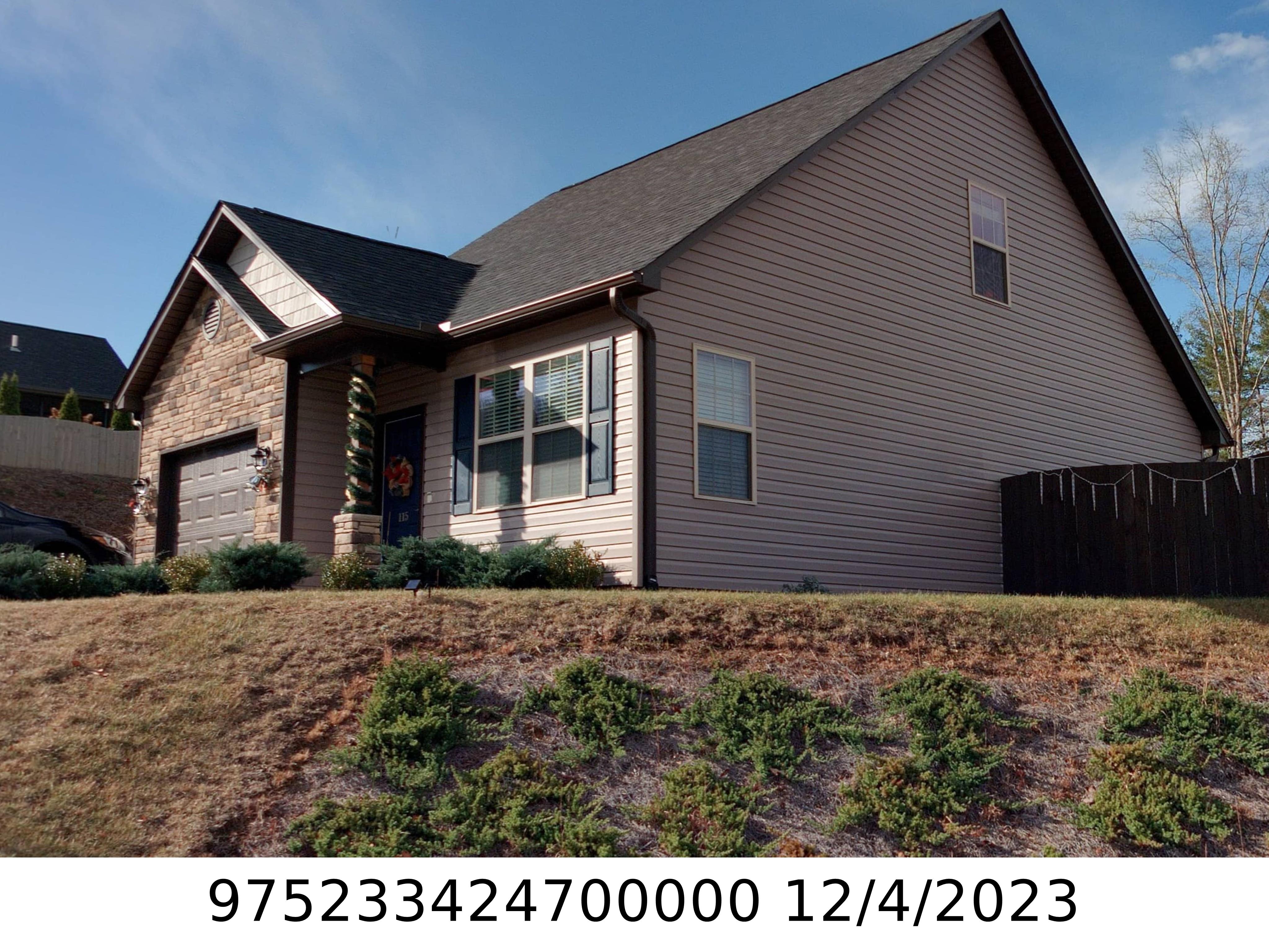 A picture of the property located at 115 WATER LEAF DR, WEAVERVILLE NC 28787.