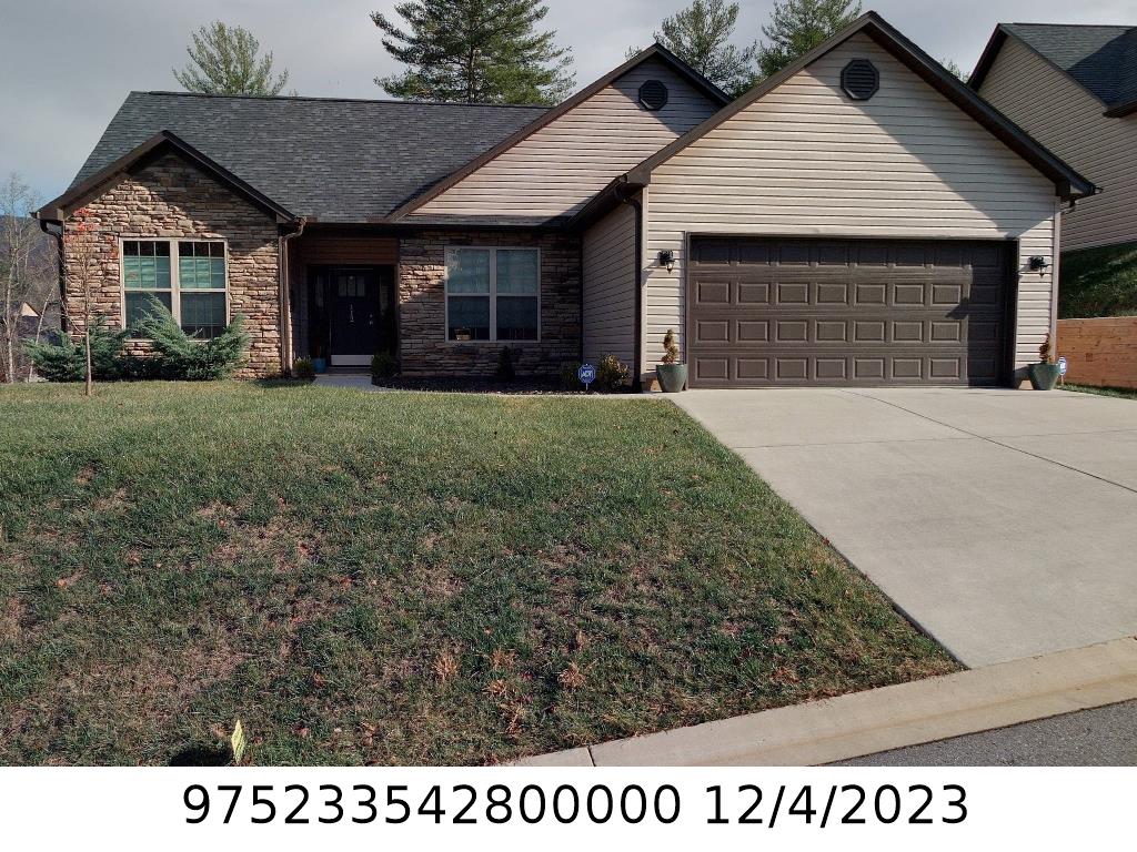 A picture of the property located at 112 WATER LEAF DR, WEAVERVILLE NC 28787.