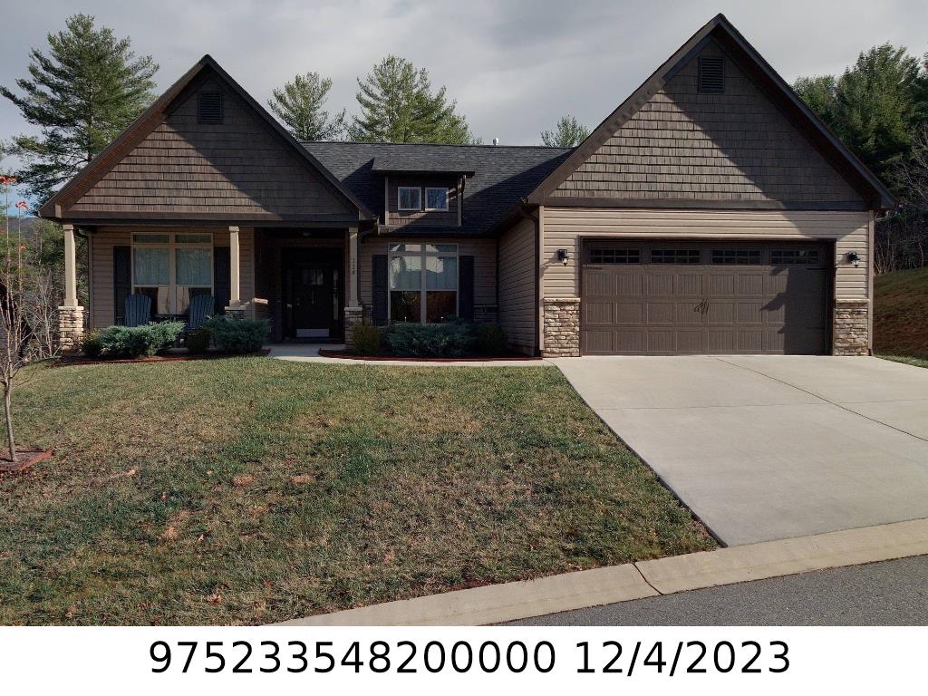 A picture of the property located at 114 WATER LEAF DR, WEAVERVILLE NC 28787.