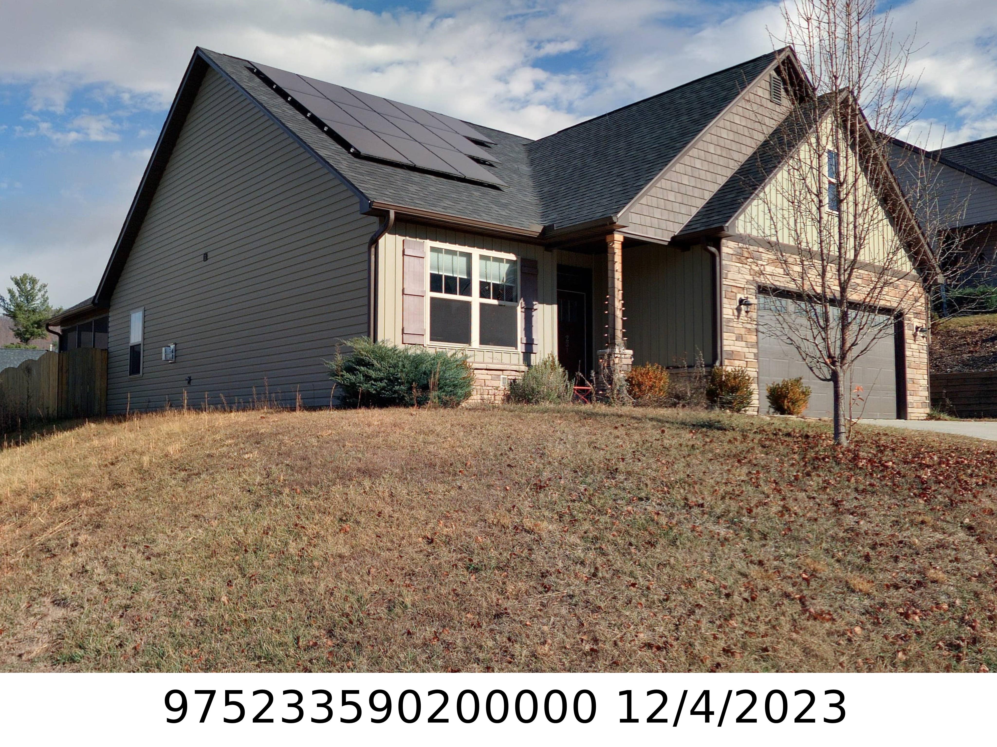 A picture of the property located at 231 WATER LEAF DR, WEAVERVILLE NC 28787.