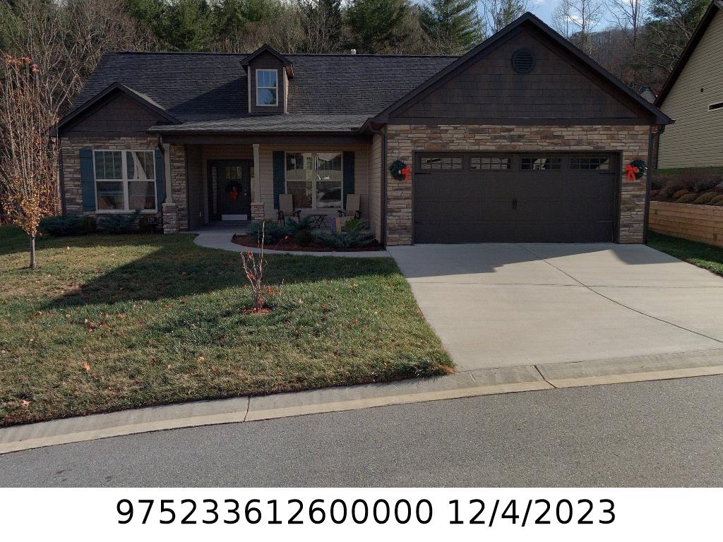 A picture of the property located at 120 WATER LEAF DR, WEAVERVILLE NC 28787.