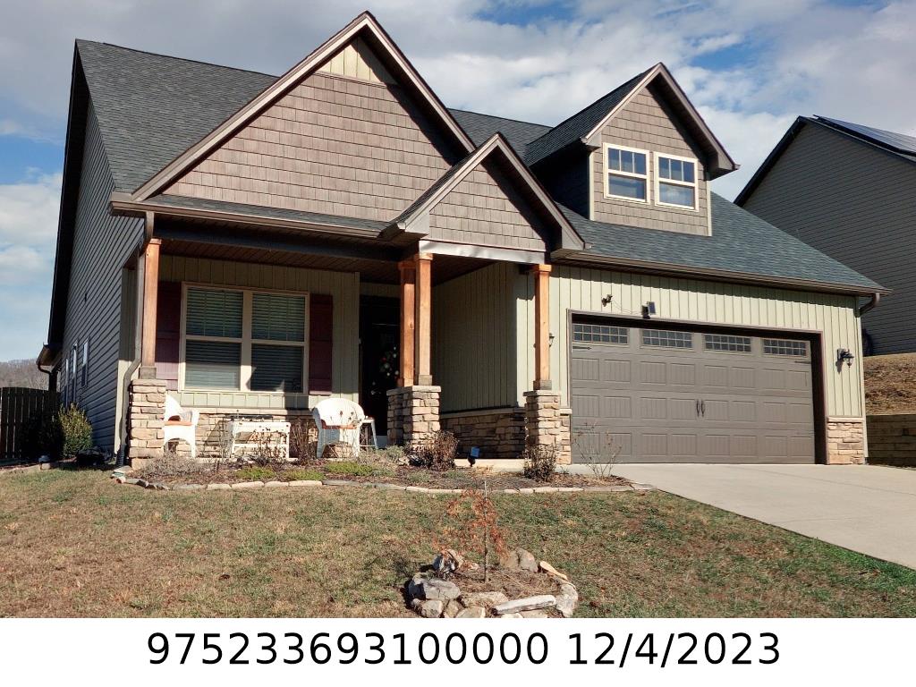 A picture of the property located at 223 WATER LEAF DR, WEAVERVILLE NC 28787.