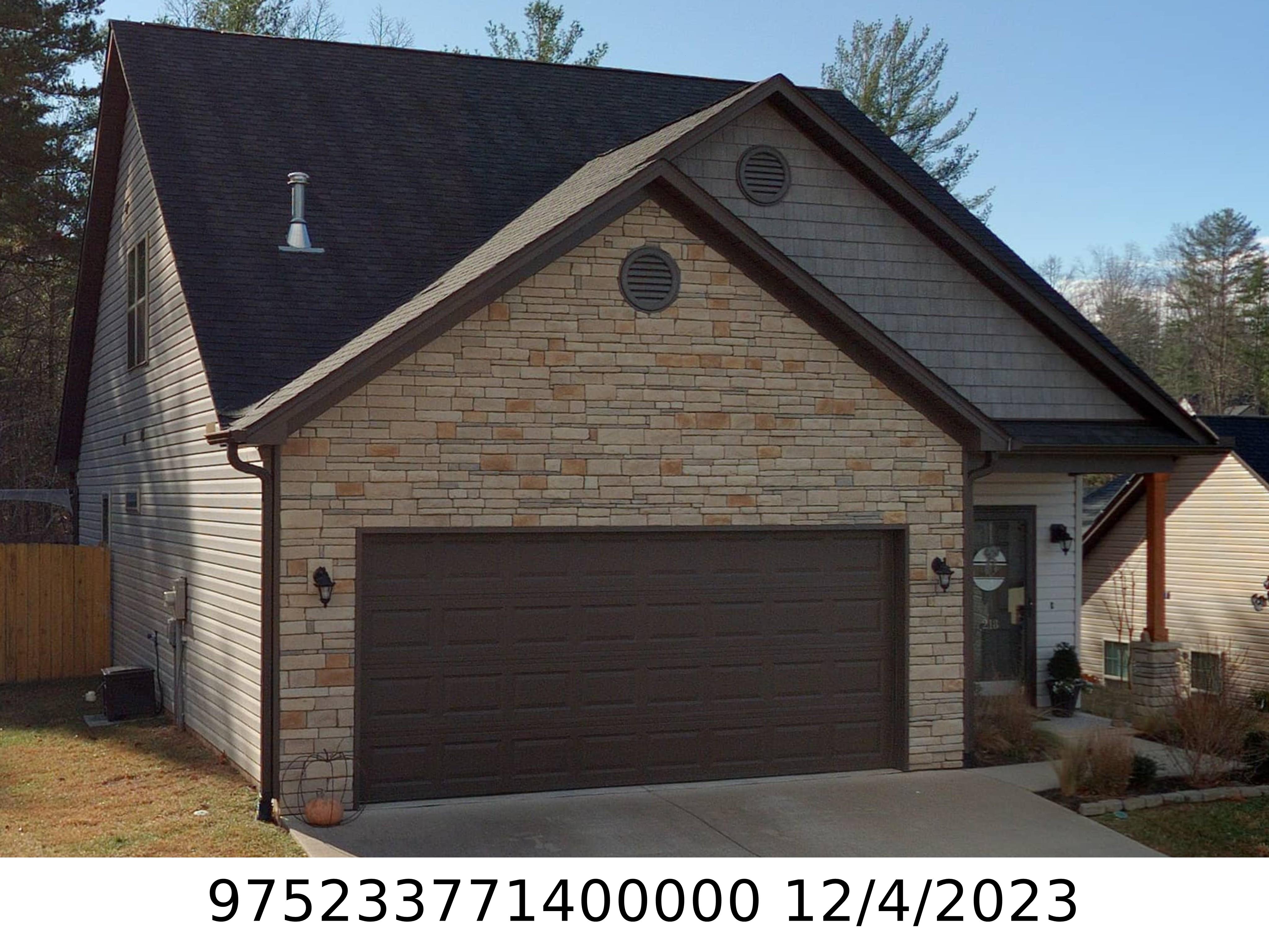 A picture of the property located at 218 WATER LEAF DR, WEAVERVILLE NC 28787.