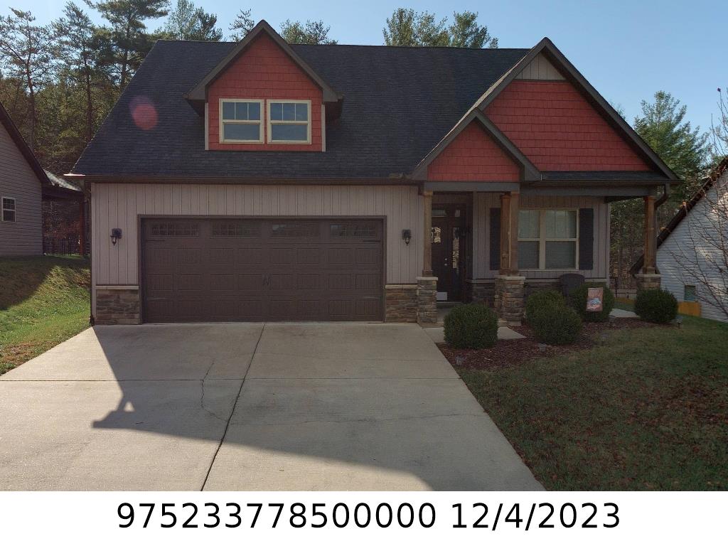 A picture of the property located at 214 WATER LEAF DR, WEAVERVILLE NC 28787.