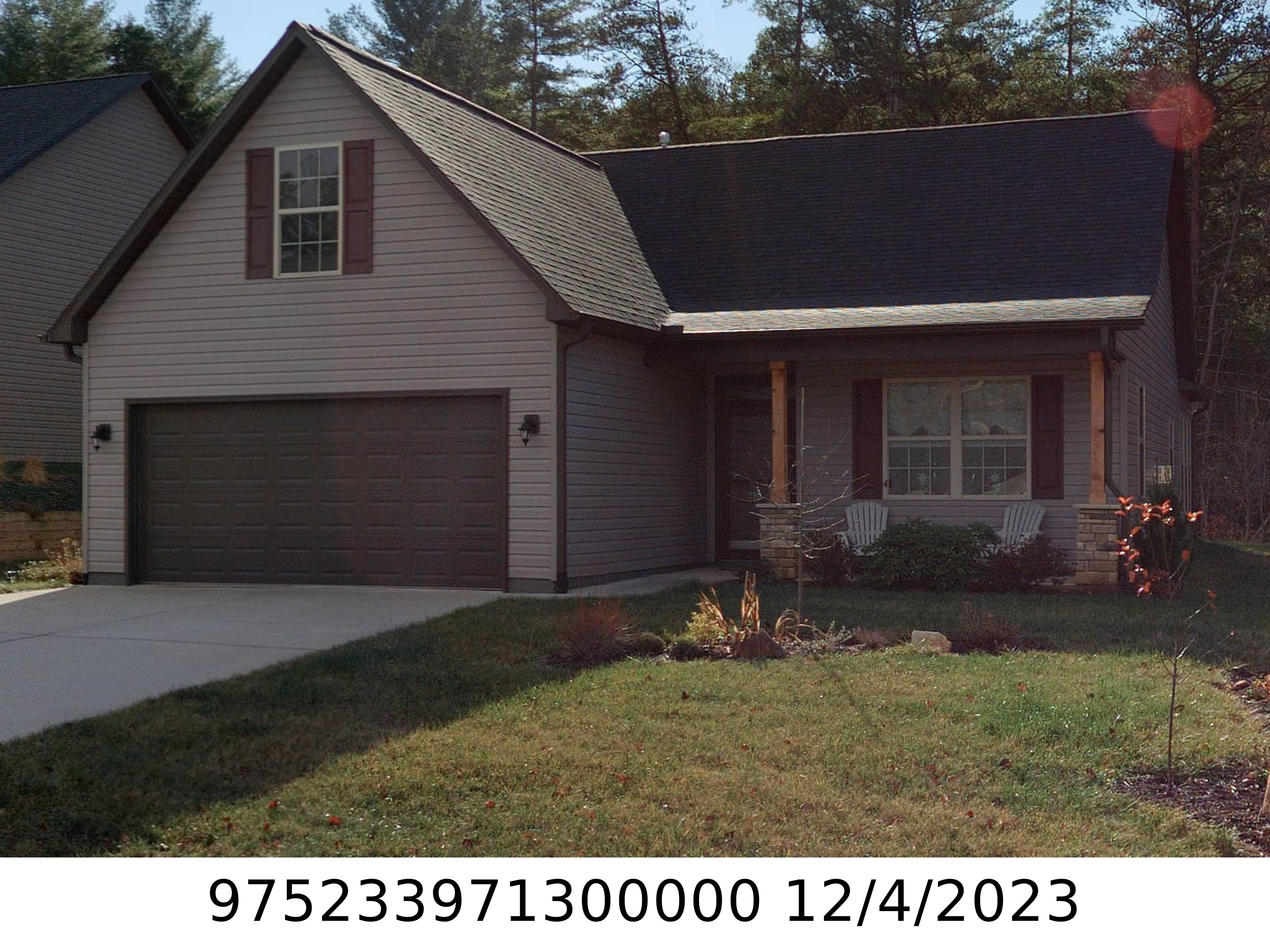 A picture of the property located at 210 WATER LEAF DR, WEAVERVILLE NC 28787.