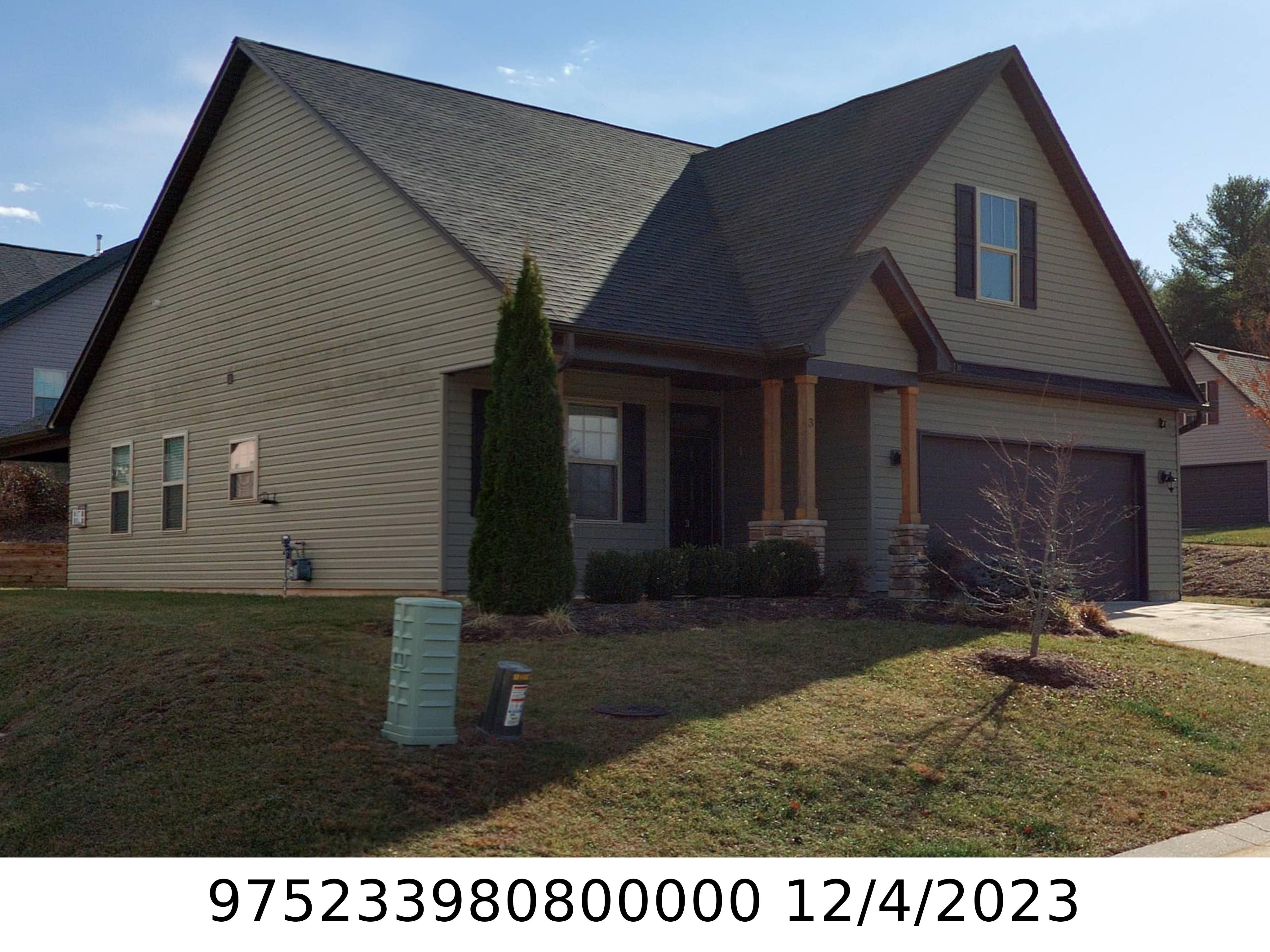 A picture of the property located at 3 CHECKERBERRY CT, WEAVERVILLE NC 28787.