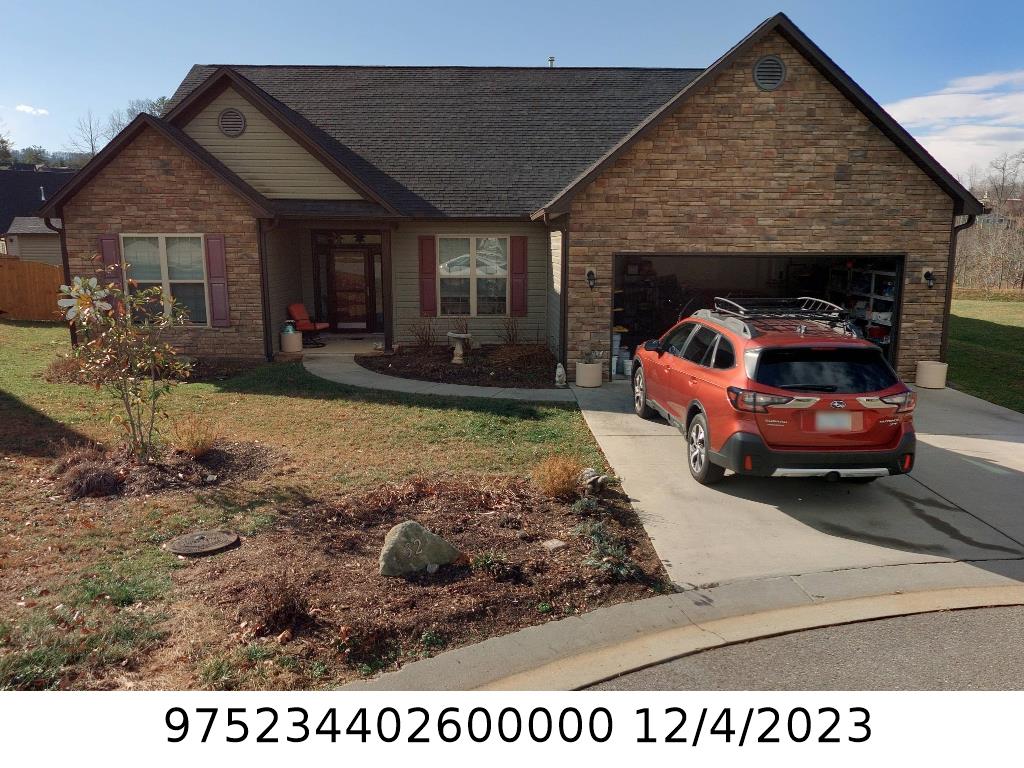 A picture of the property located at 32 CHECKERBERRY CT, WEAVERVILLE NC 28787.