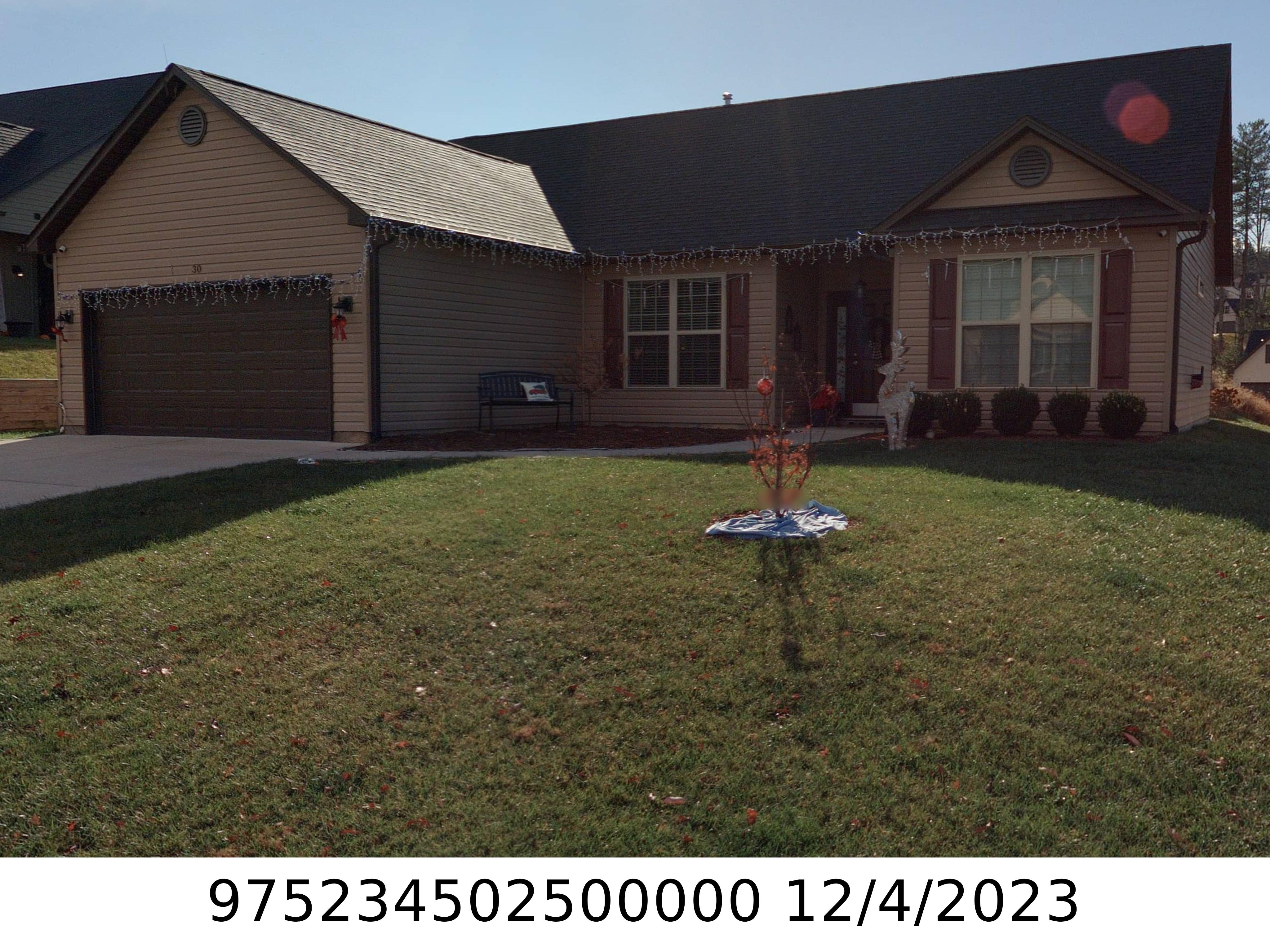 A picture of the property located at 30 CHECKERBERRY CT, WEAVERVILLE NC 28787.