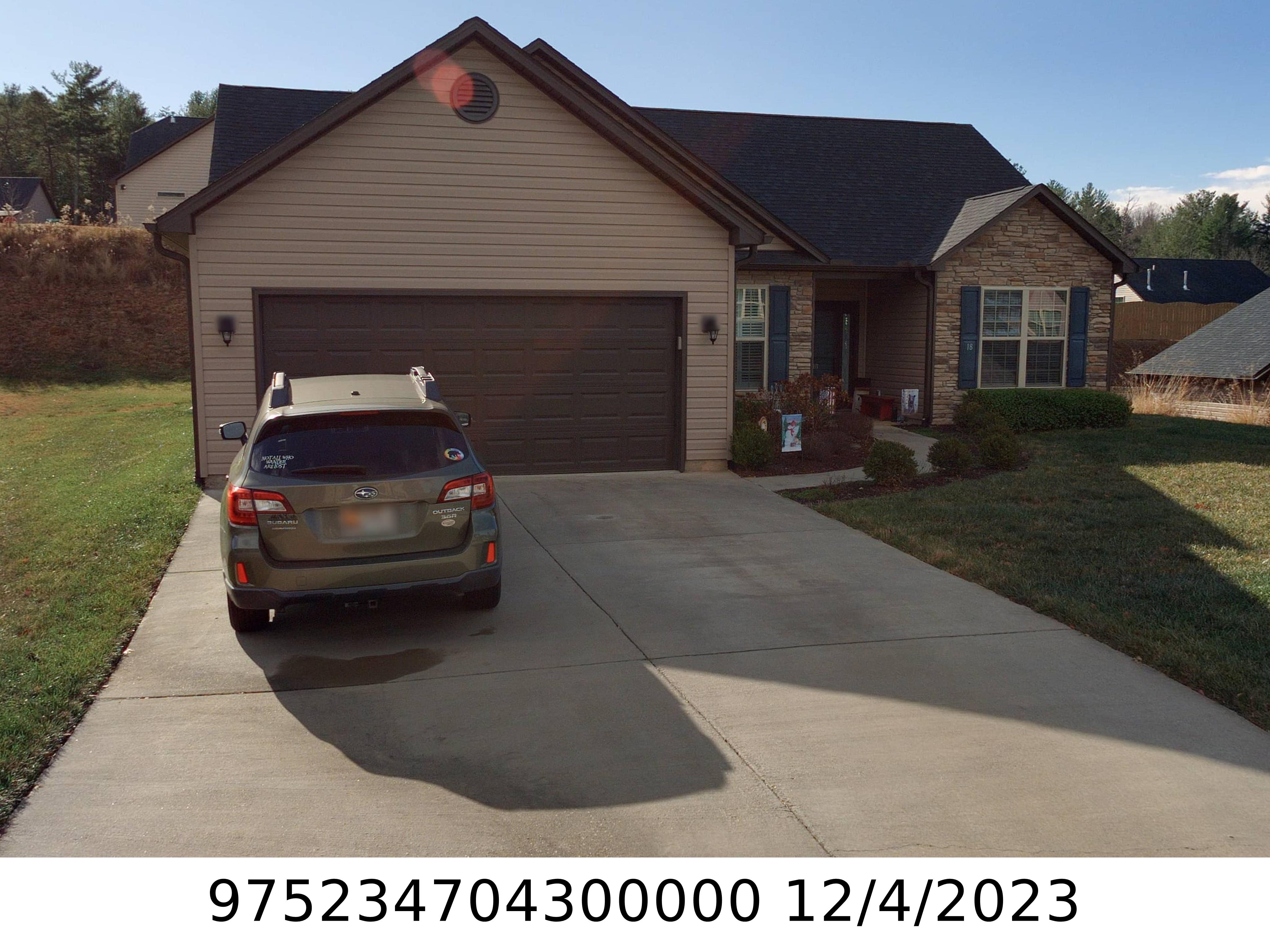 A picture of the property located at 18 CHECKERBERRY CT, WEAVERVILLE NC 28787.