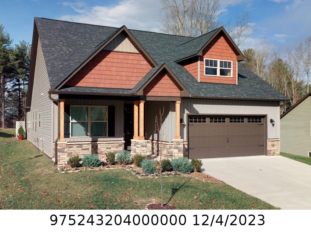 A picture of the property located at 158 WATER LEAF DR, WEAVERVILLE NC 28787.