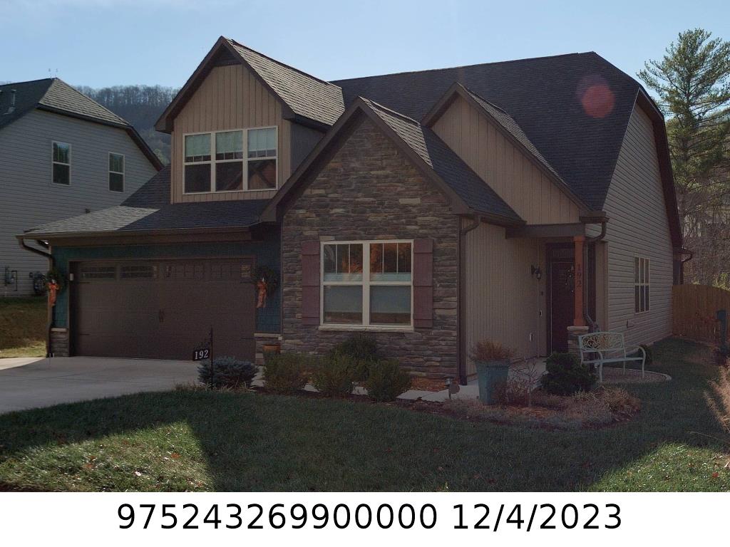A picture of the property located at 192 WATER LEAF DR, WEAVERVILLE NC 28787.