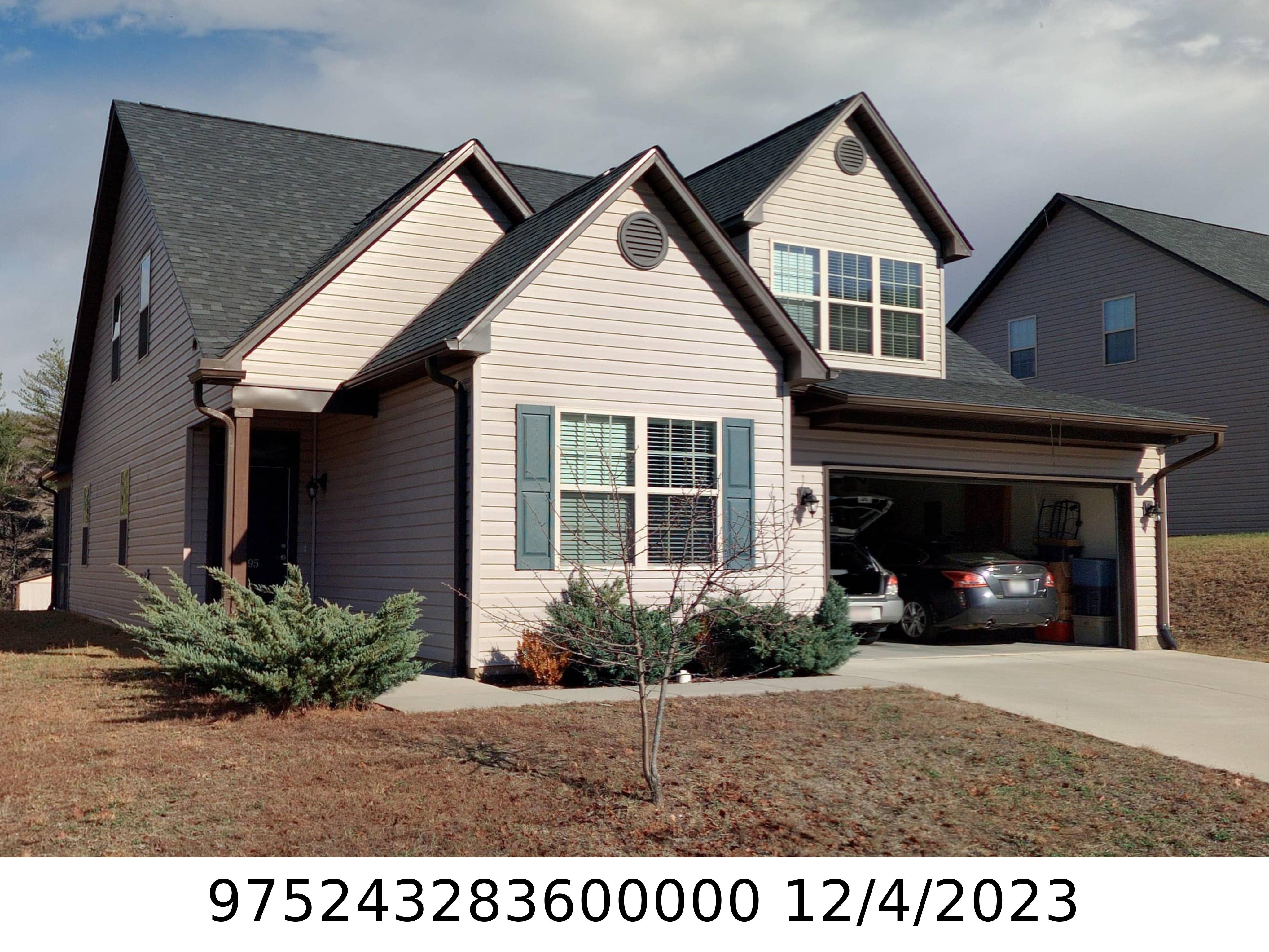 A picture of the property located at 195 WATER LEAF DR, WEAVERVILLE NC 28787.