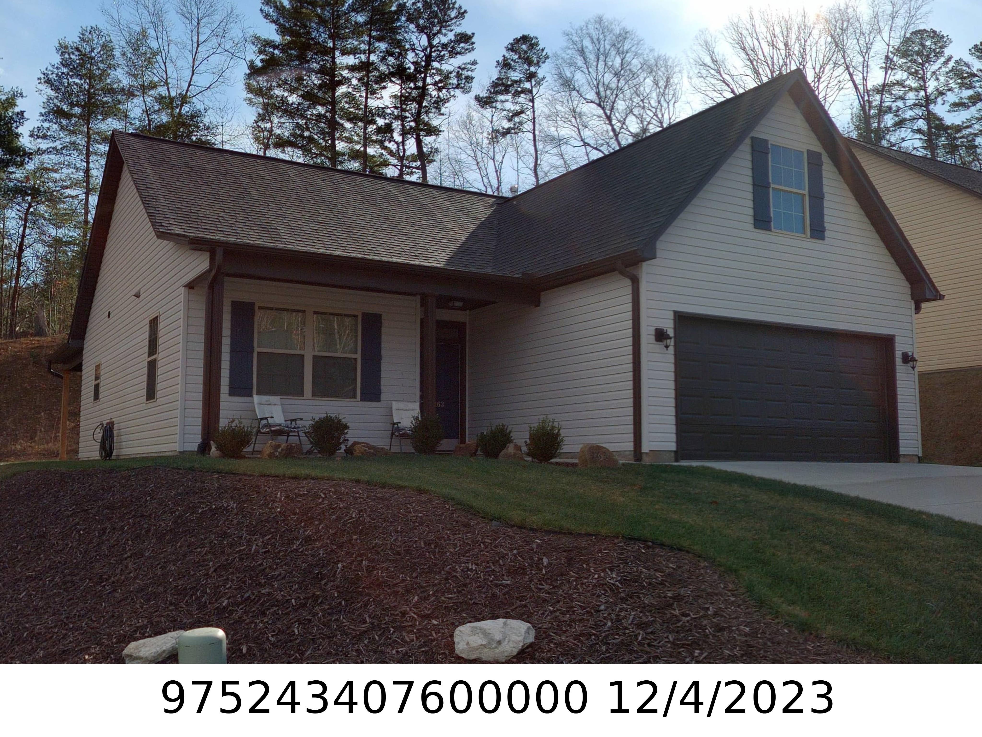 A picture of the property located at 163 WATER LEAF DR, WEAVERVILLE NC 28787.