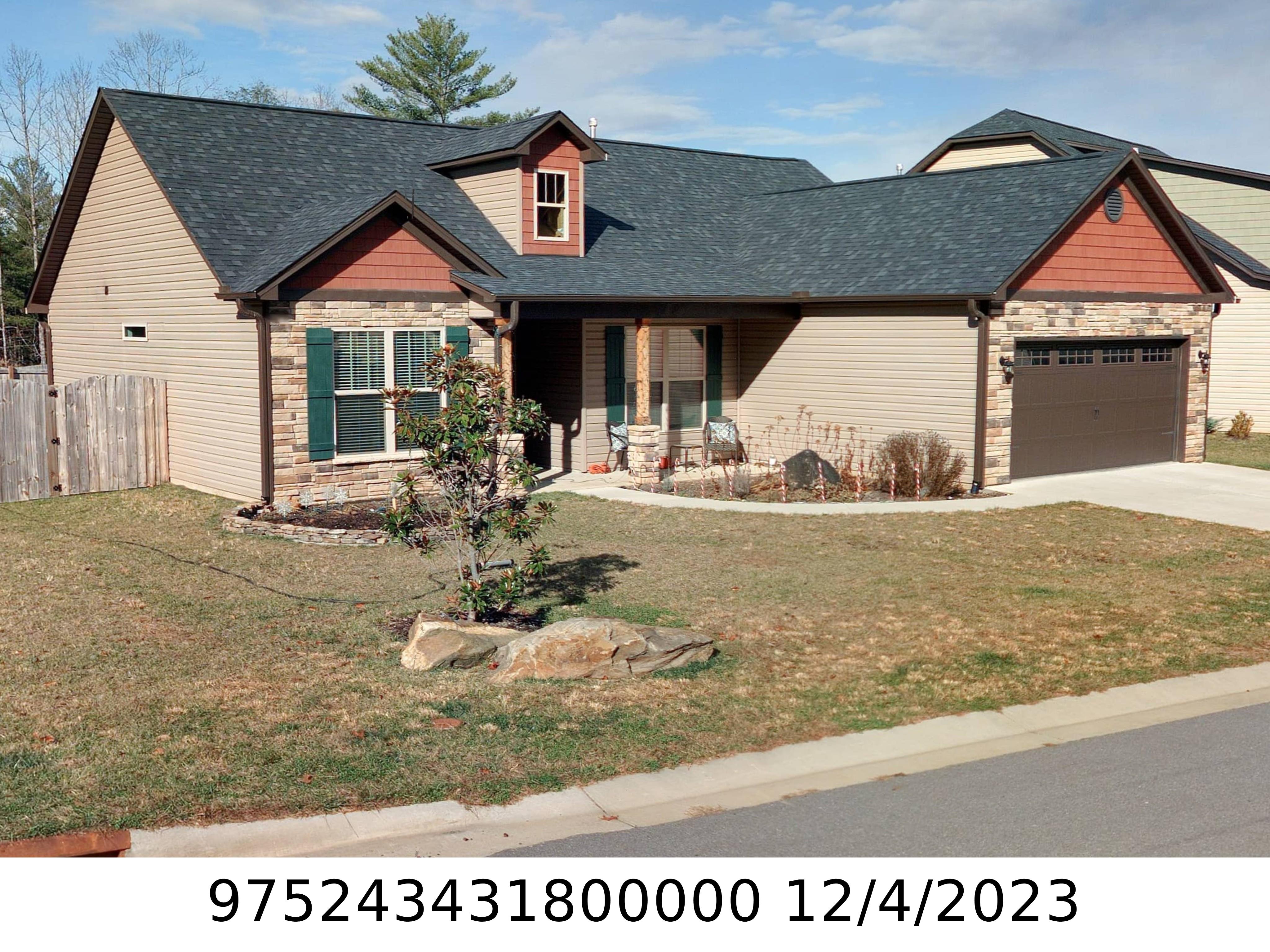 A picture of the property located at 172 WATER LEAF DR, WEAVERVILLE NC 28787.