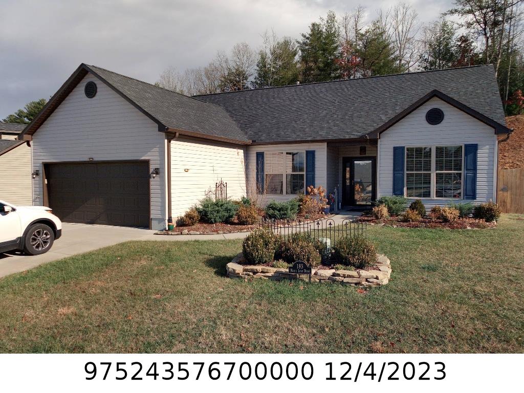 A picture of the property located at 185 WATER LEAF DR, WEAVERVILLE NC 28787.