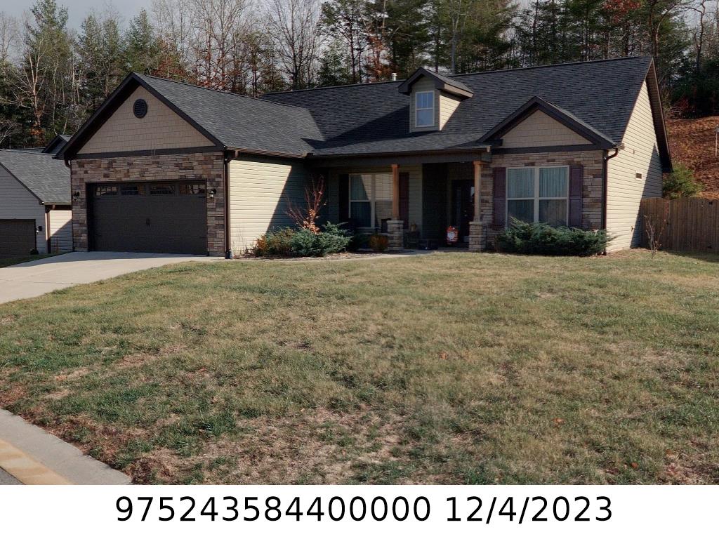 A picture of the property located at 303 WILD GINGER CT, WEAVERVILLE NC 28787.
