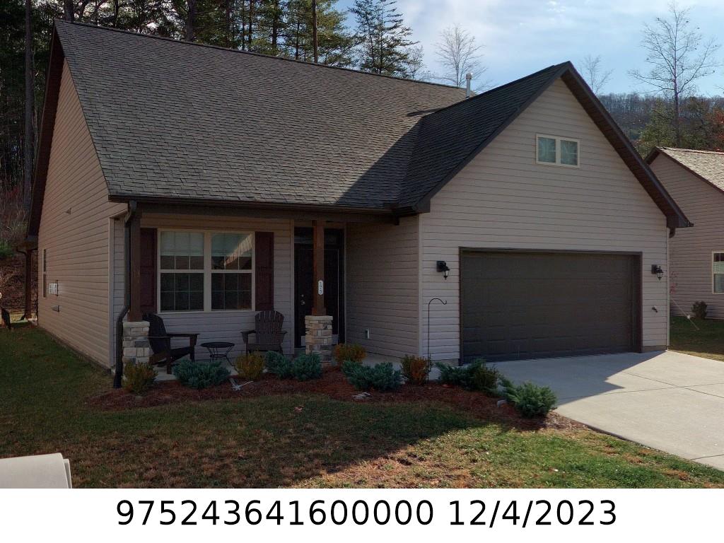 A picture of the property located at 175 WATER LEAF DR, WEAVERVILLE NC 28787.