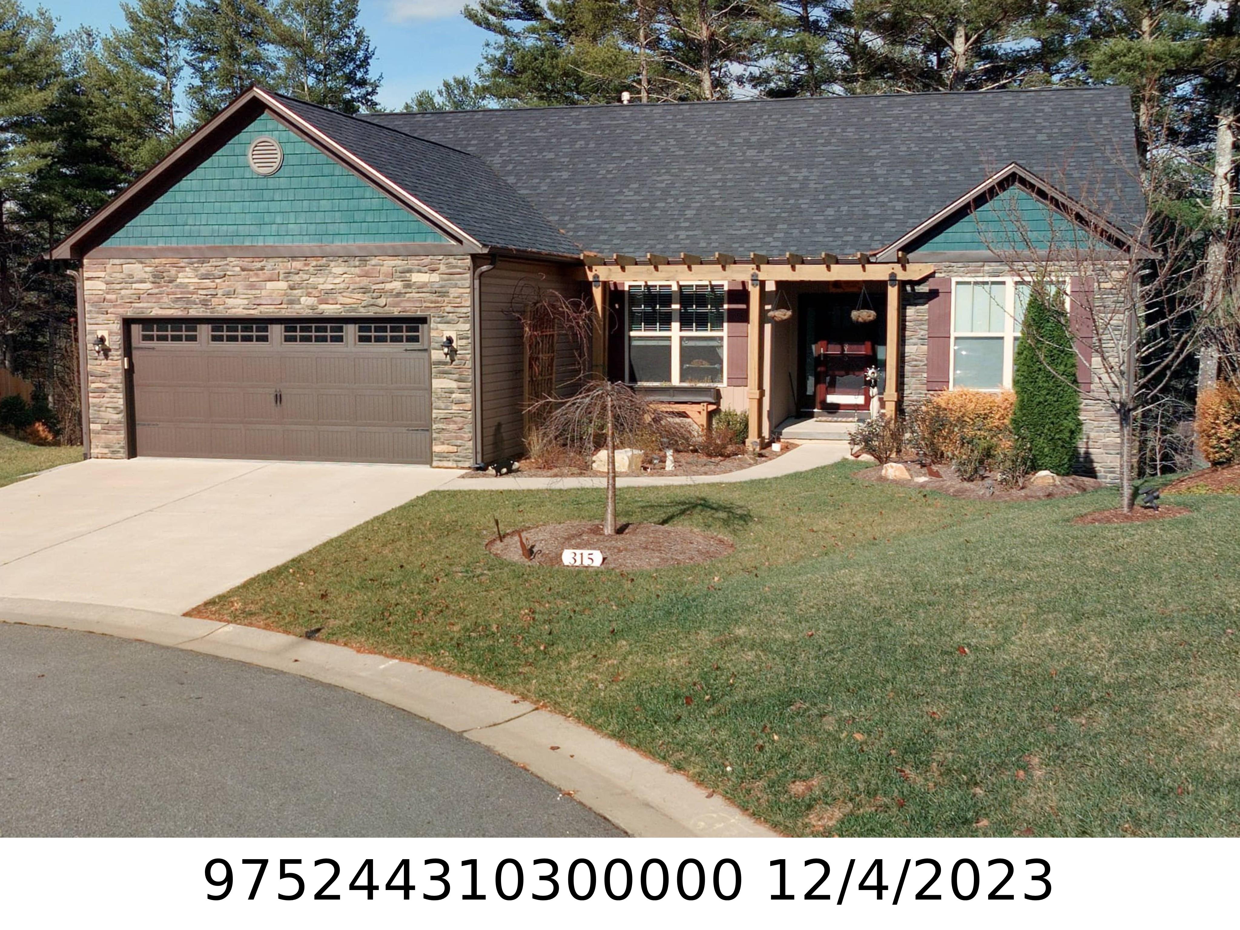 A picture of the property located at 315 WILD GINGER CT, WEAVERVILLE NC 28787.