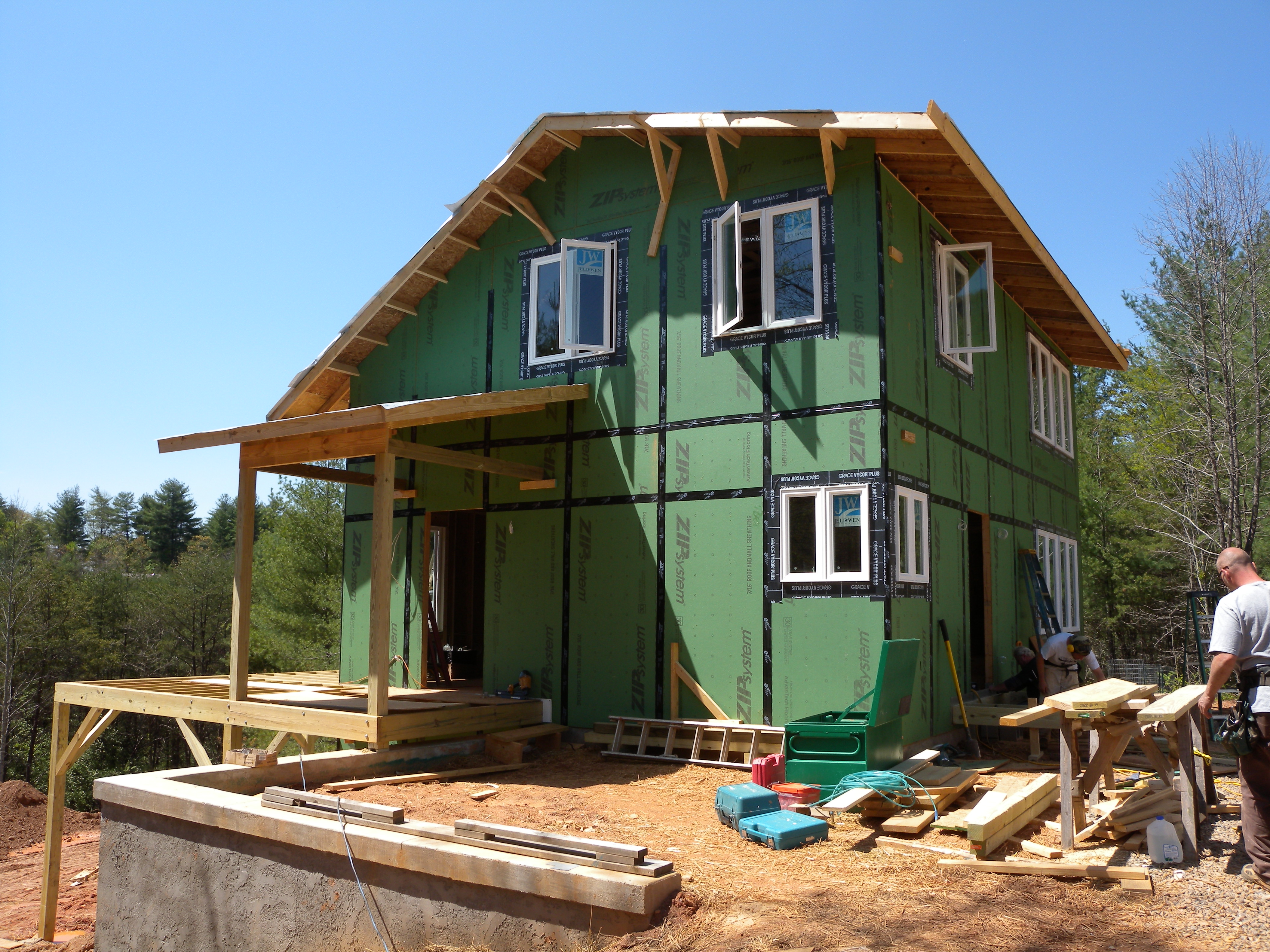 A picture of the property located at 12 OLD STEWART RD, WEAVERVILLE NC 28787.